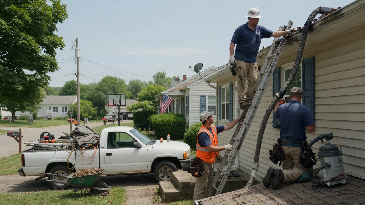 Gutter Installation in Tennyson, IN near me